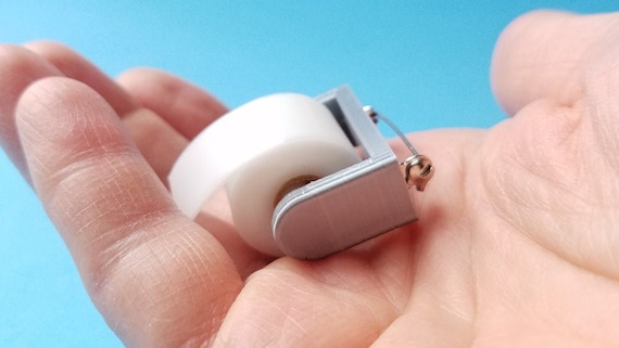 Toilet Paper Roll Pin, 3D Printed Plastic