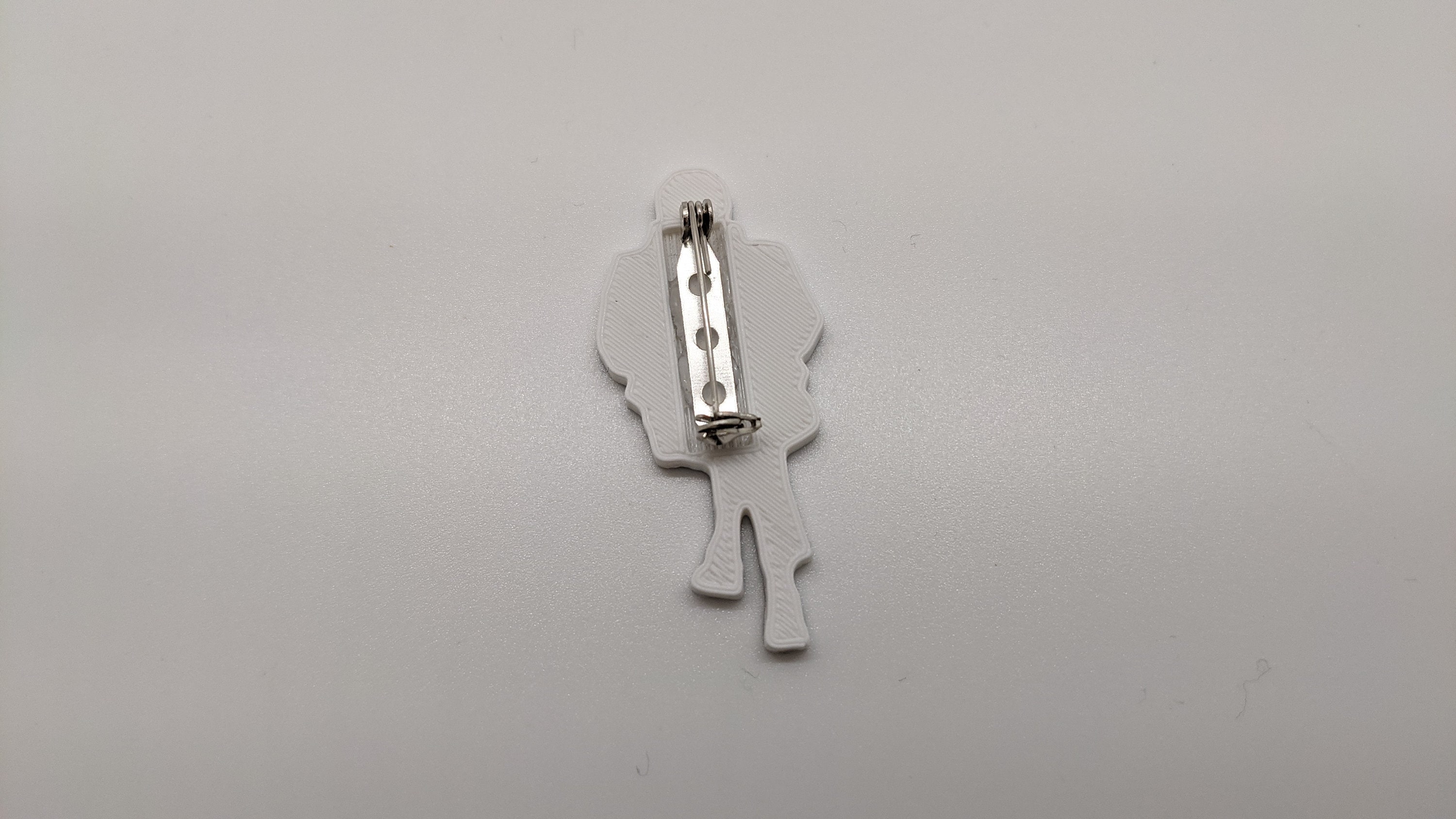 Bernie Pin 3D Printed With Waterproof Vinyl Overlay and - Etsy