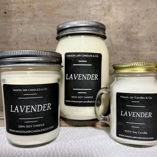 Lavender Candles | Soy Candles | Summer Candles | Wax Melt | Soy Wax Candle | Handmade Candle