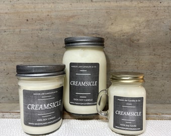 Creamsicle Candle | Soy Wax Candle | Scented Candle | Summer Candle | Wax Melt