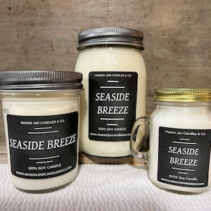 Seaside Breeze | Soy Candle | Wax Melt | Spring Candle | Custom Candle | Summer Candle