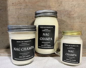 Nag Champa Candle | Soy Candles | Wax Melt | Incense Candle | Summer Candle