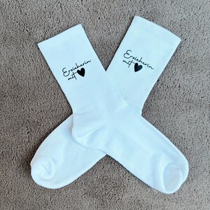Erzieherin Socken, Erzieherin mit Herz, Tennissocken, Erzieher Geschenk, Abschiedsgeschenk Kindergarten, Strümpfe, Dankeschön Erzieherin 画像 3