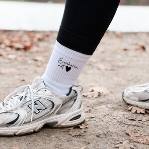 Erzieherin Socken, Erzieherin mit Herz, Tennissocken, Erzieher Geschenk, Abschiedsgeschenk Kindergarten, Strümpfe, Dankeschön Erzieherin 画像 7