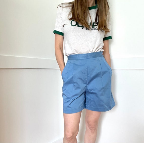 Vintage Pleated Camp Shorts | Etsy