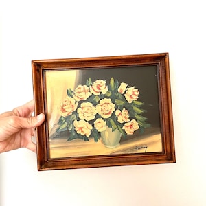 Vintage Floral Painting