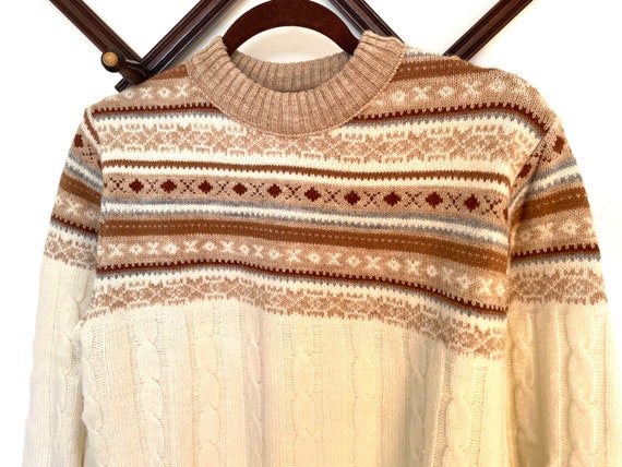 Vintage Fair Isle Sweater
