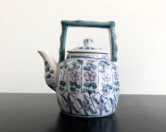 Vintage Ceramic Japanese Vases With Peacocks Roses And Cherry Blossoms A Pair On Chairish Com In 2020 Japanese Vase Vase Vintage Ceramic