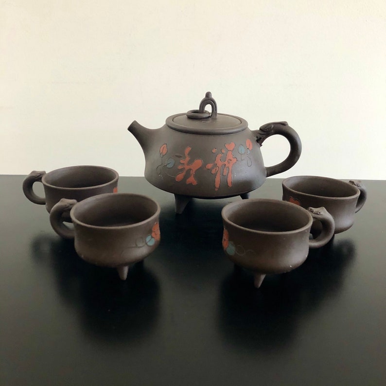 Yixing Clay Tea Set - Thumbnail 5