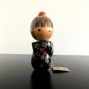 Vintage,Kokeshi Doll,Japanese Doll, Japanese Interiors,Doll,Kokeshi,Collectible Doll,Japanese Gift
