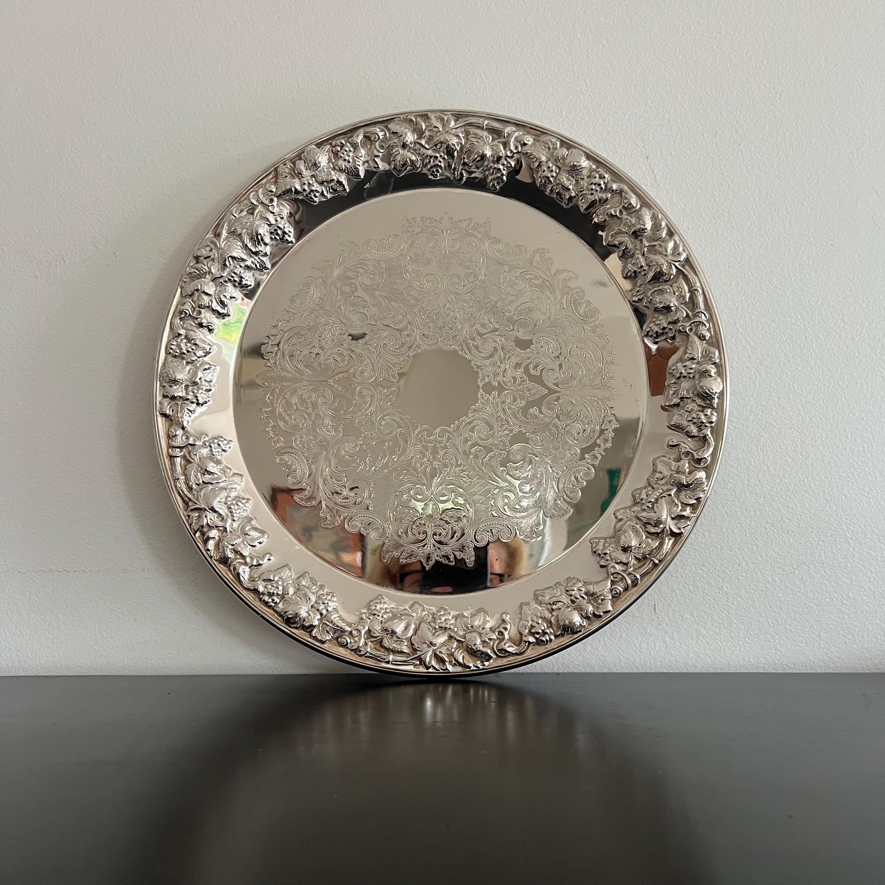 Ranleigh silver tray - Etsy 日本