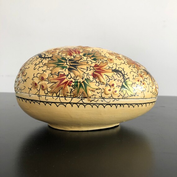 カシミール紙張り子 手作り、手描き カシミール紙張り子 手作り、手描き カシミール紙張り子 手作り