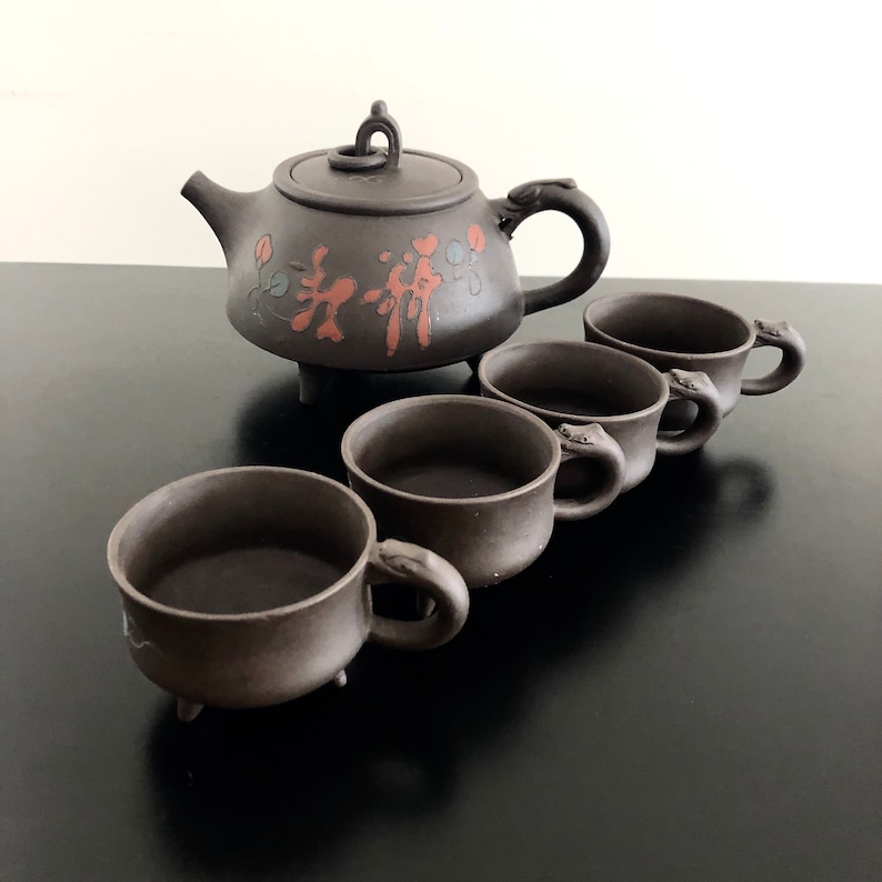 Yixing Clay Tea Set - Thumbnail 3