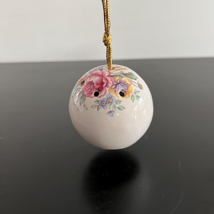 Vintage,Porcelain Pomander,Ye Olde,Ceramic Pomander,Pot Pourri,Floral Pomander,Made In England,Home Fragrance,Gift,Pomander