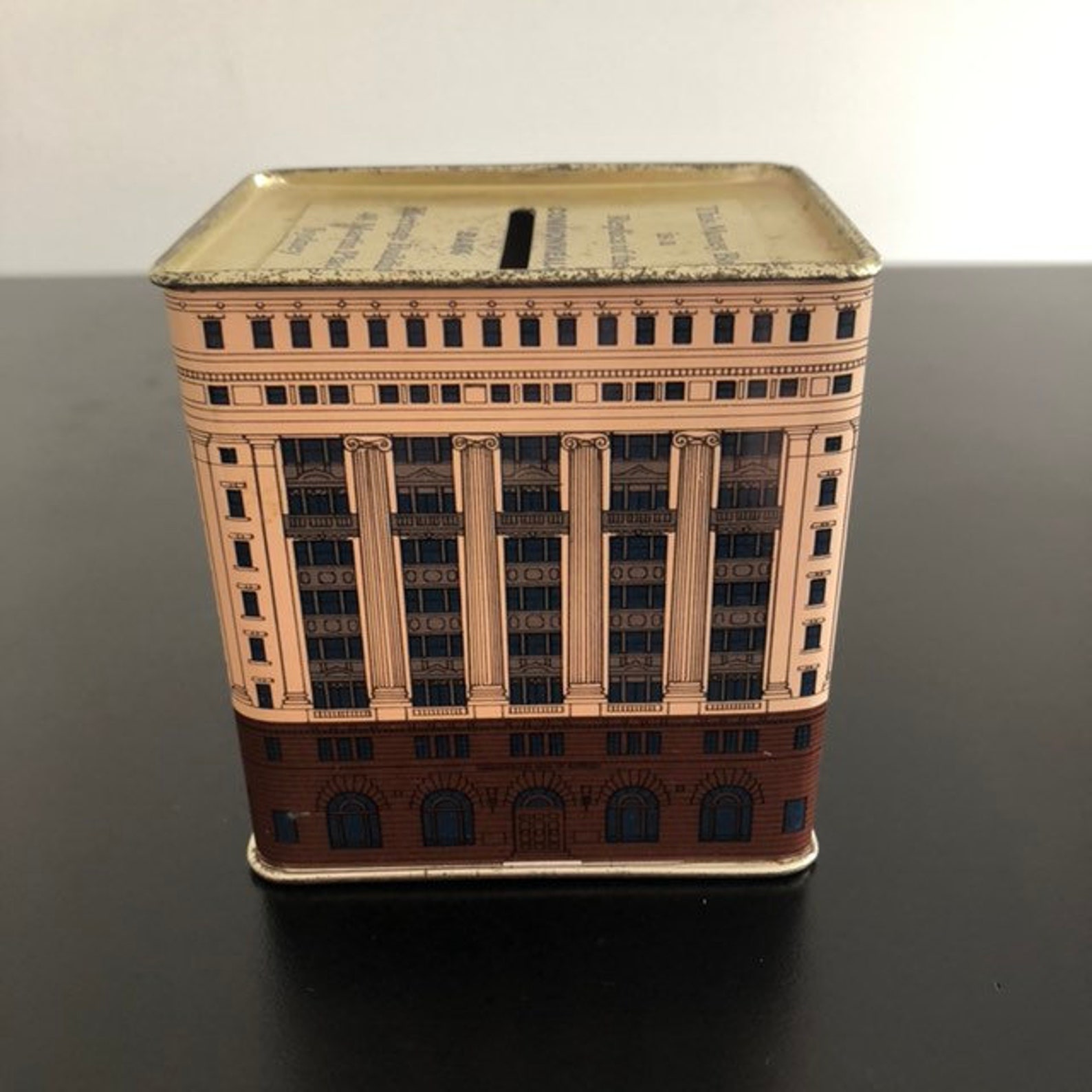 Bank Money BoxBuilding TinMoney Etsy