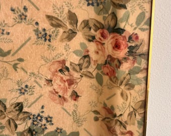 Vintage Floral Fiberglass Serving Tray - Arnold Designs, England