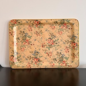 Arnold Designs ヴィンテージ フラワー柄 トレー イギ リス製 Arnold designs tray - Etsy 日本