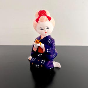 ヴィンテージ日本の土の博多人形民芸フィギュア - Etsy 日本