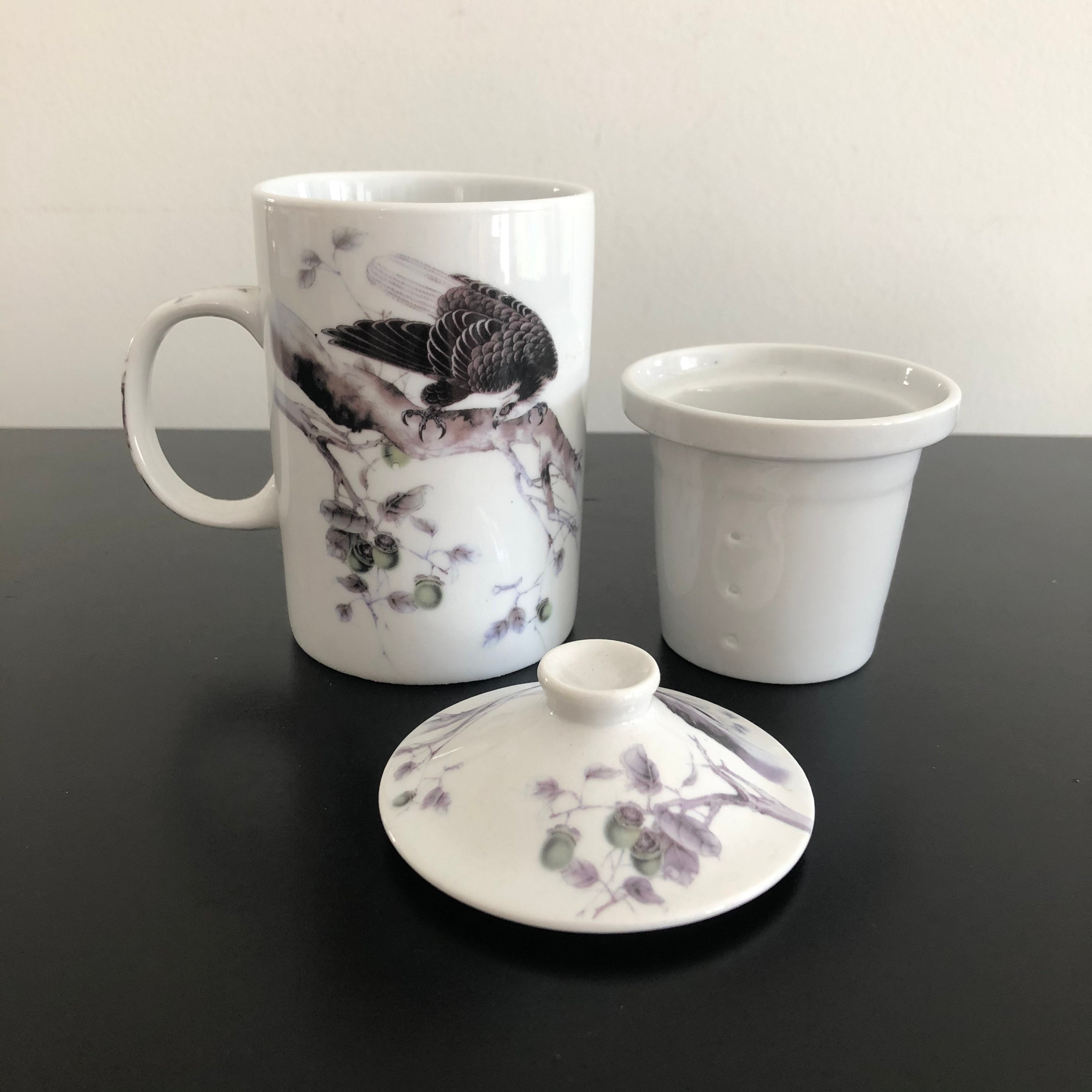 3pc Double Wall Tea Strainer/Tea Cup Set – MentaliTeas LLC