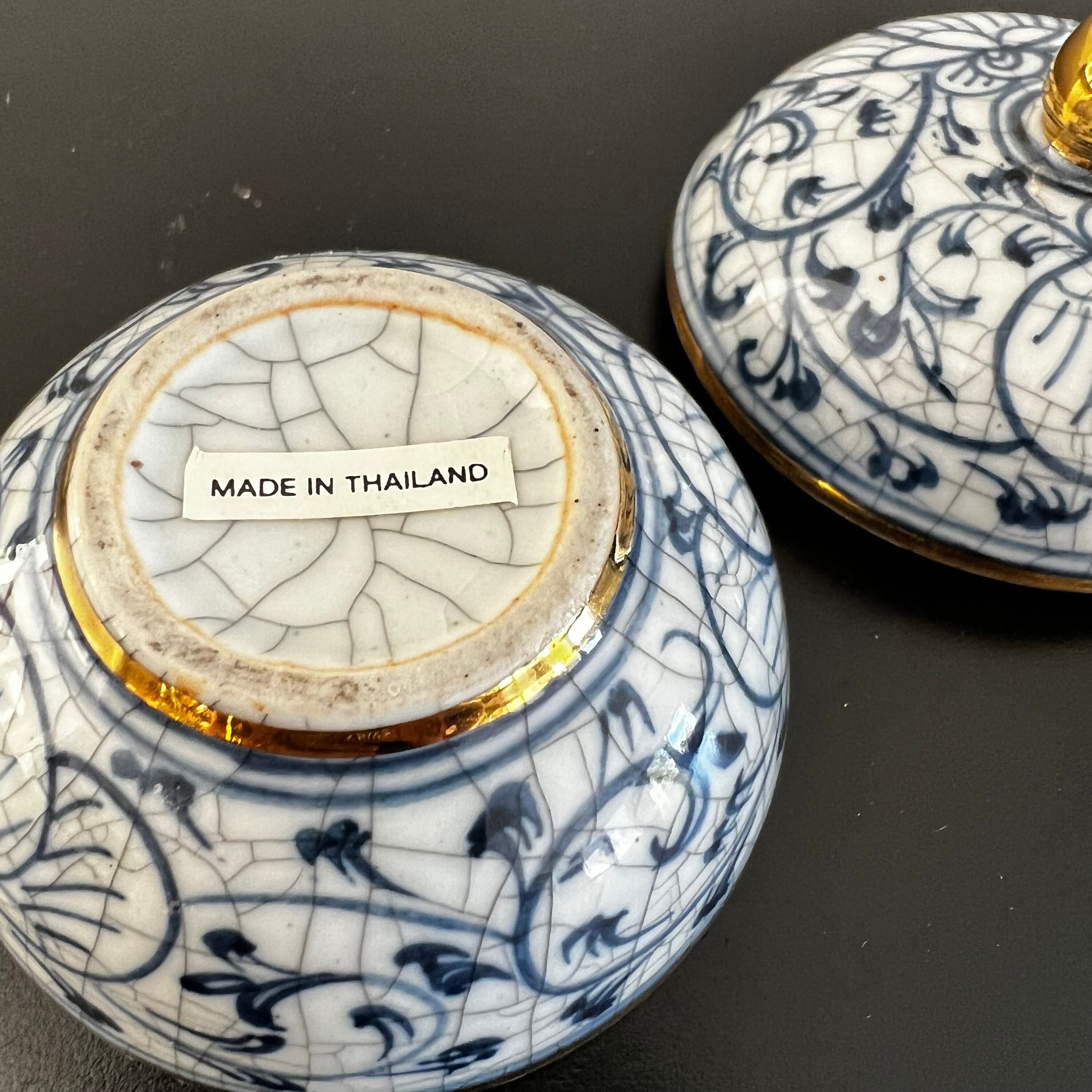 Vintage,benjarong,thai Pottery,porcelain Pot,lidded Pot Vintage,benjarong,thai Pottery,porcelain Pot,lidded Pot