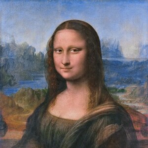 Mona Lisa by Leonardo Da Vinci | Famous Painting Portrait Print Vintage Painting Art Home Decor Vintage Wall Art Gift | Canvas or Poster