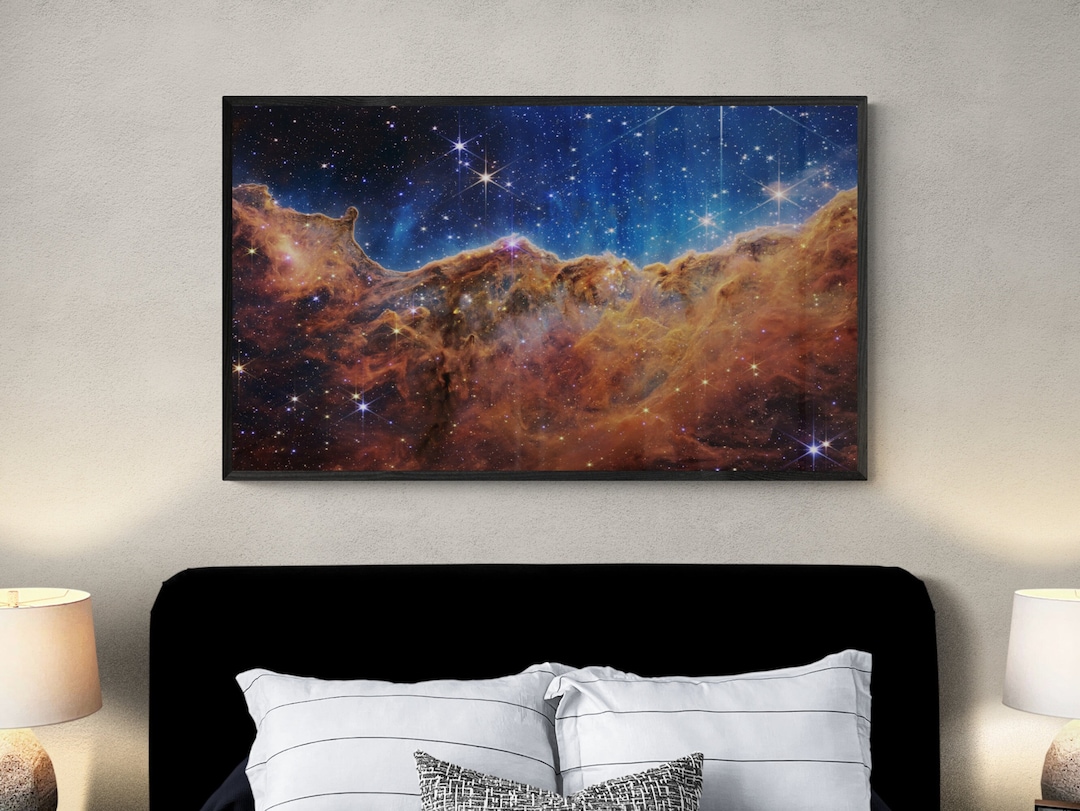 James Webb NASA Space Telescope Photos | Carina Nebula Canvas Prints ...