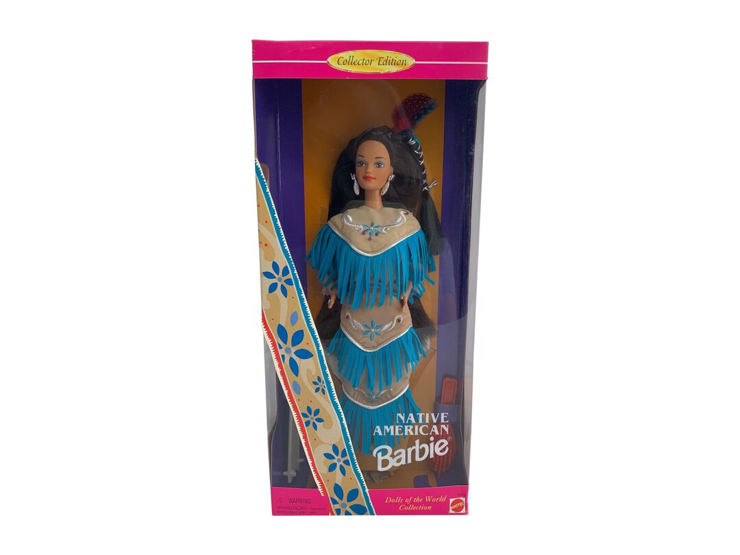 1996 Native American Barbie Collector Edition, Dolls of the World  Collection Mattel #15304 NIB