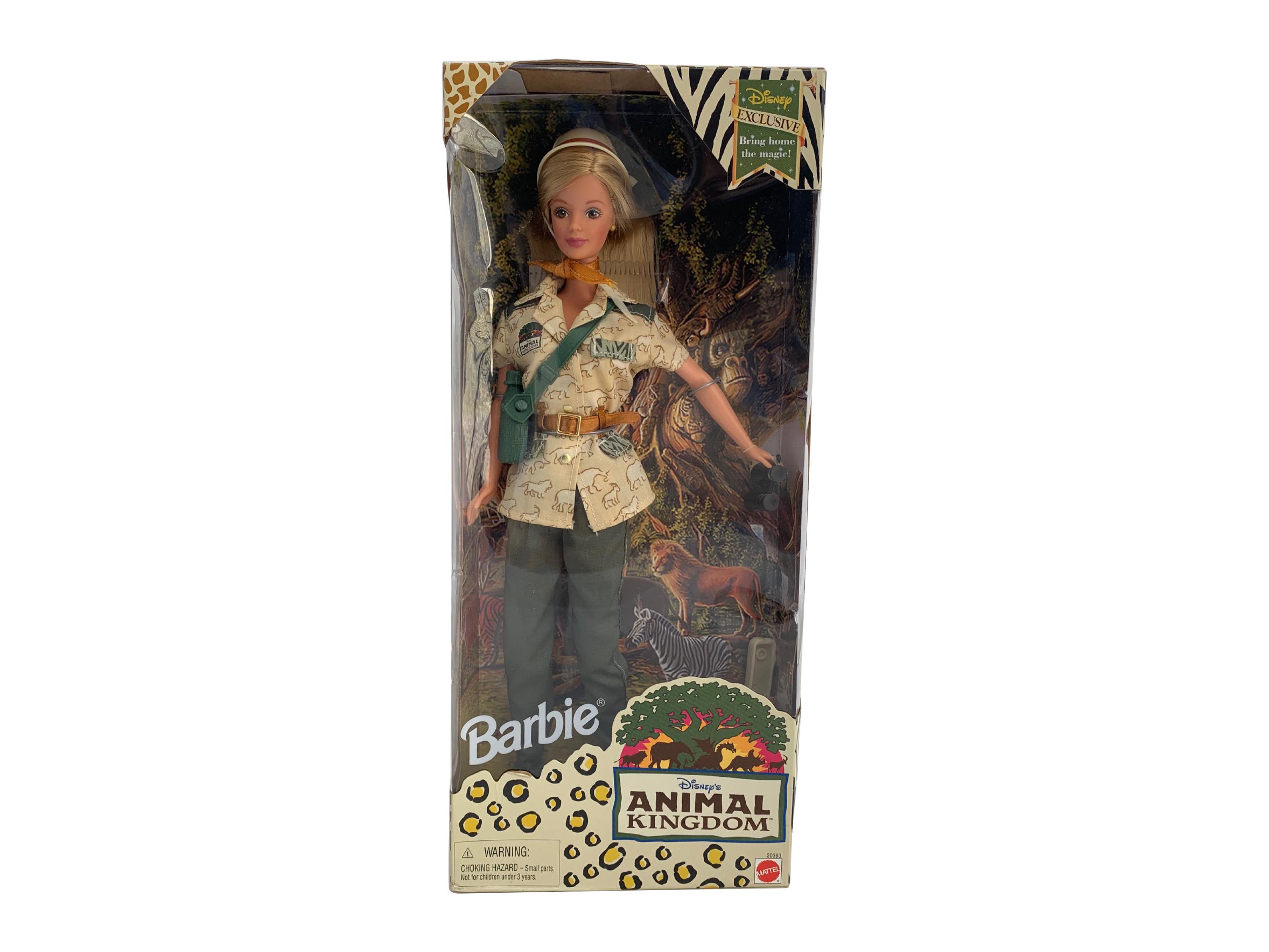 1998 Disneys Animal Kingdom Barbie Doll Mattel 20363 Disney Exclusive NIB With Safari Gear Etsy