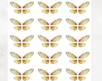 Digital Cicada Fairy Wings No. 322
