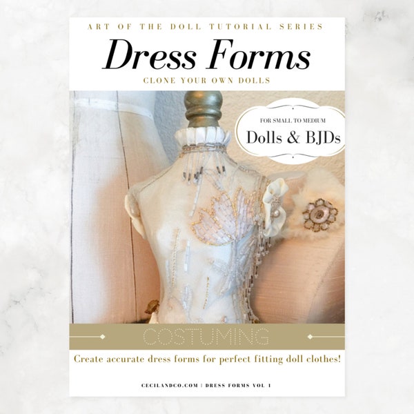 Doll Dress Forms PDF Tutorial