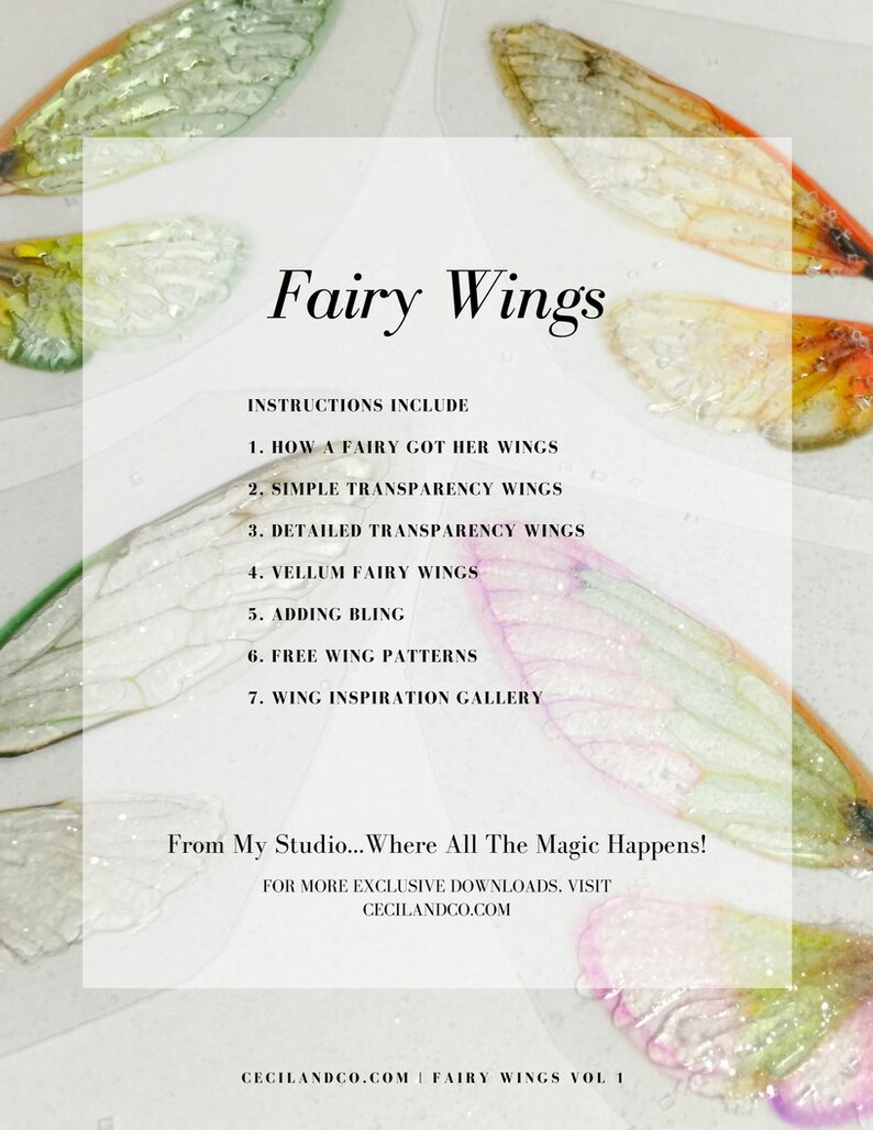 Fairy Wings PDF Tutorial image 3