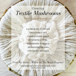 Textile Mushrooms PDF Tutorial image 3