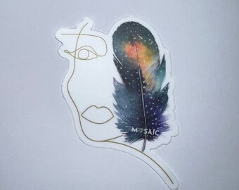 Revive Feather Sticker