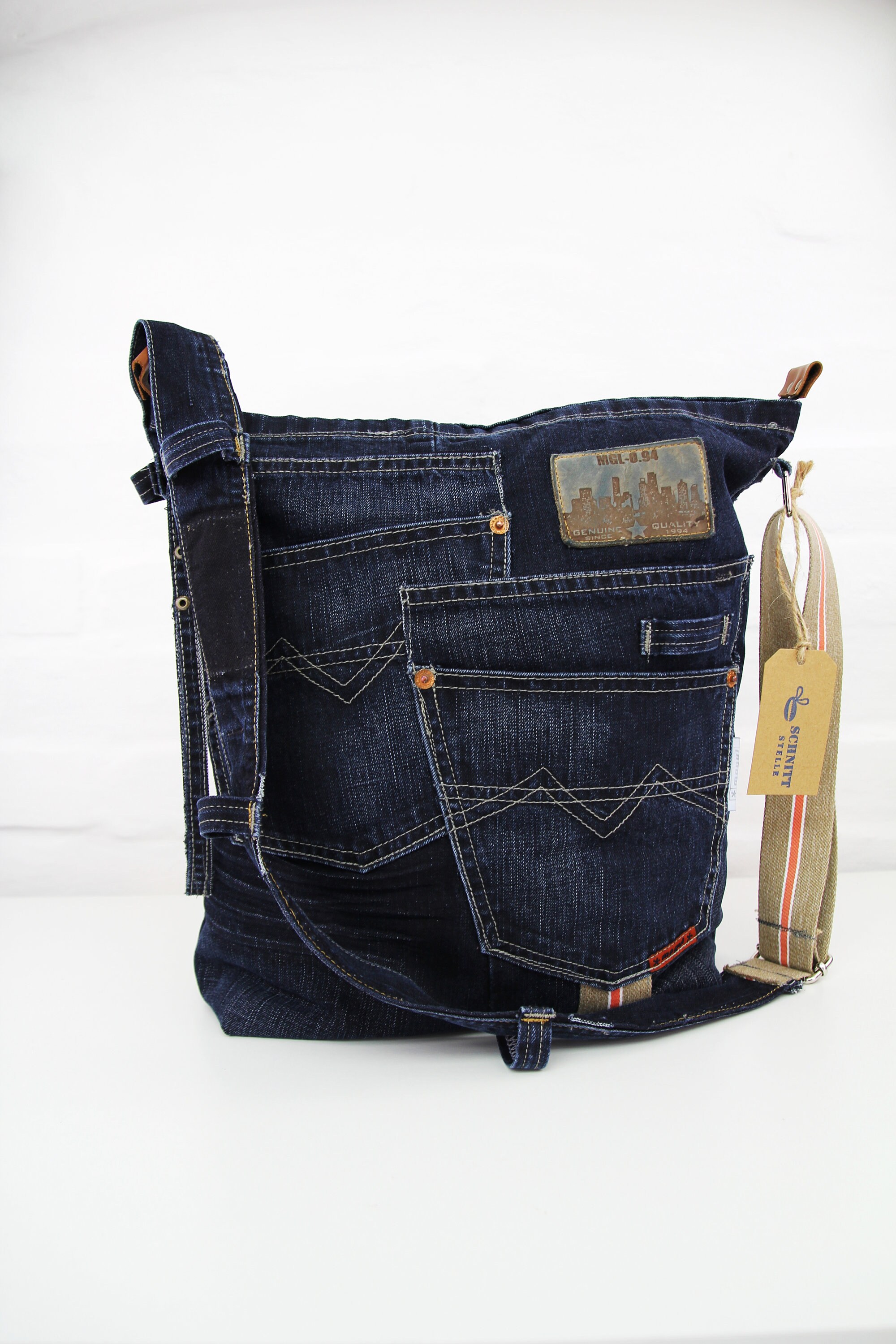 Jean Bag / Women's Bag / Upcycled Bag / Denim Bag - Etsy