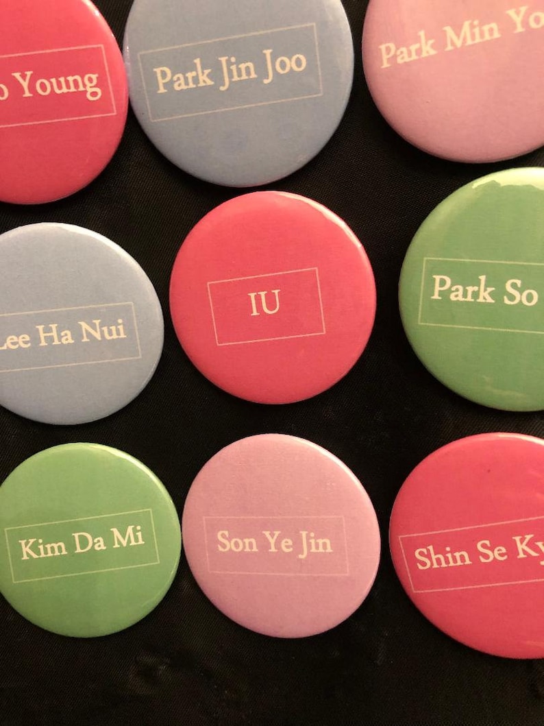 single or in set Kdrama Actresses Pins
