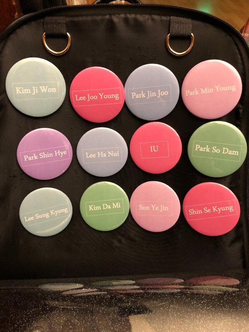 single or in set Kdrama Actresses Pins