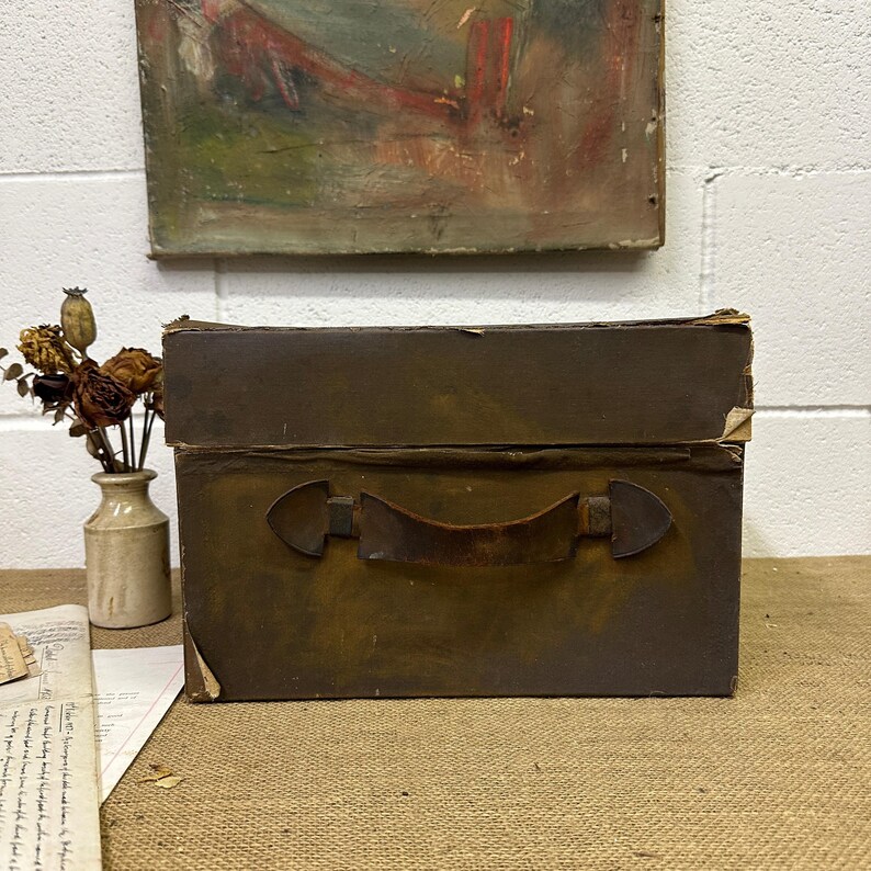Antique Black Top Hat image 2