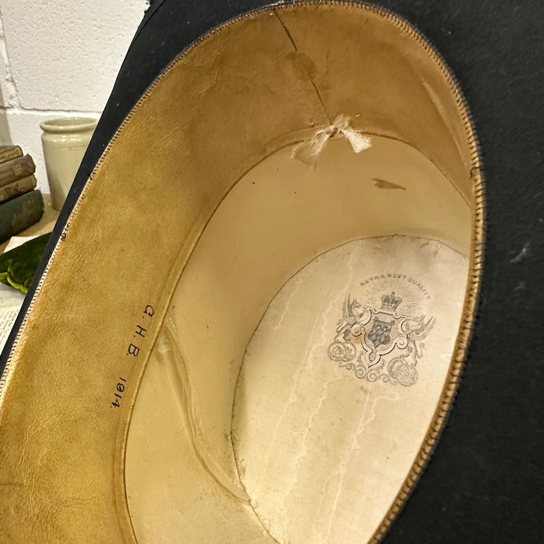 Antique Black Top Hat image 10