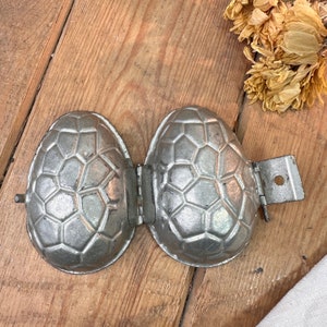 Vintage Chocolate Easter Egg Mould Filling Egg Decorative Egg