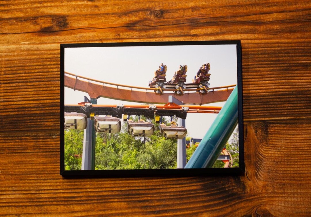 Vortex & Yukon Striker Roller Coaster Gallery Mount - Etsy