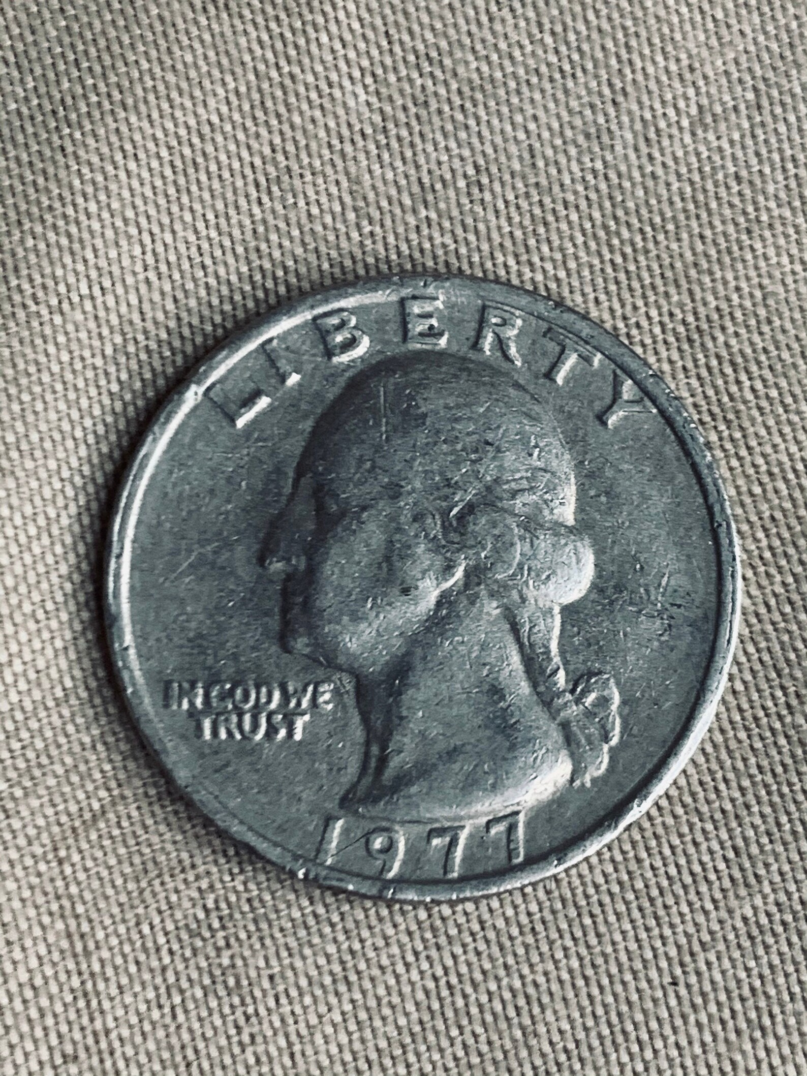 Rare Error double press Quarter 1977 Washington Quarter No Etsy