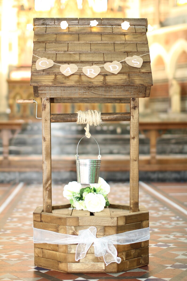 Post Box Wishing Well Wedding / party card Box 4ft Wishing Etsy Italia