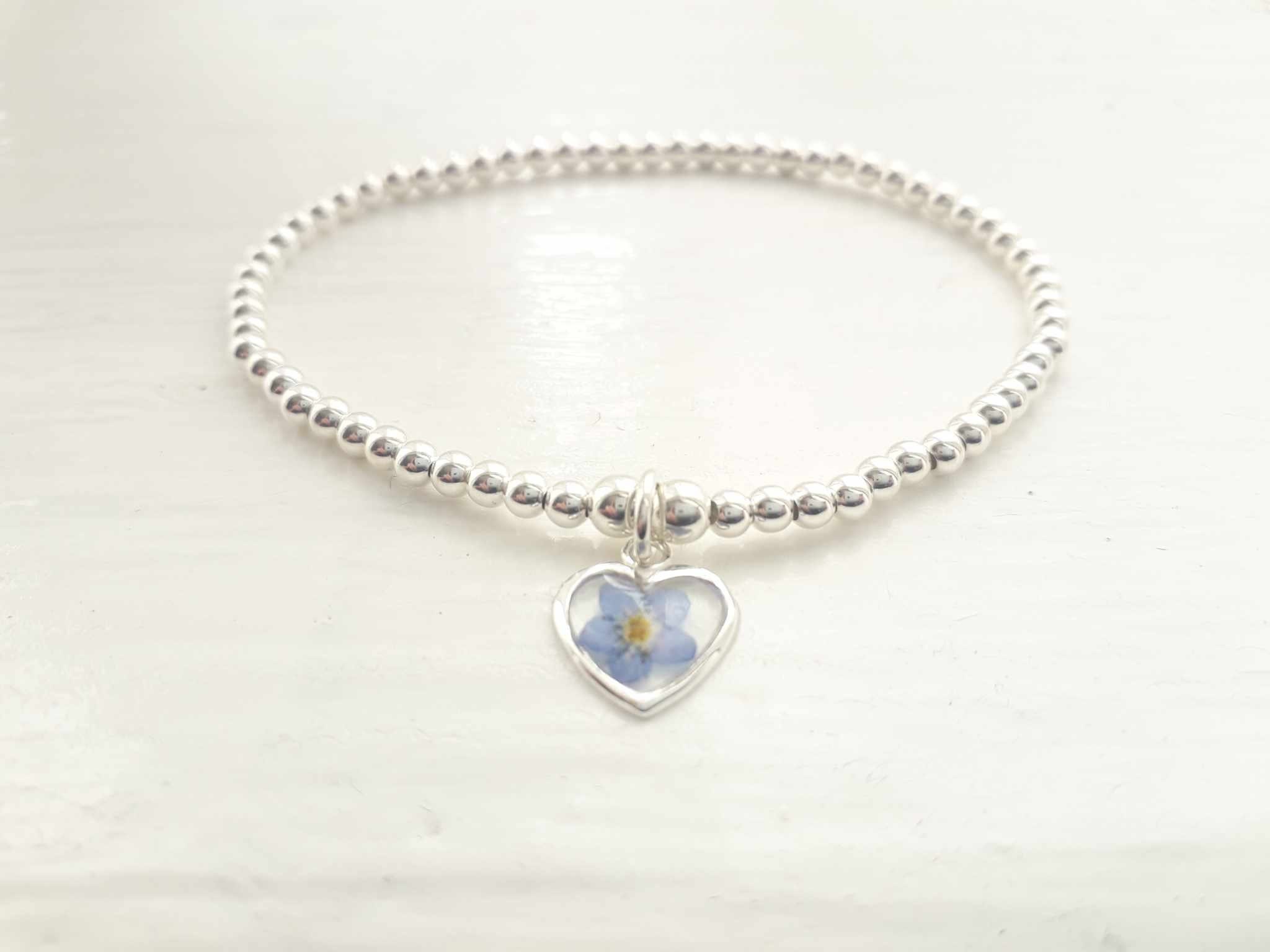 Vintage Forget Me Not Bracelet - Etsy