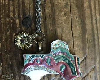 Vintage broken China Necklaces