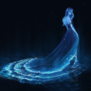 chinese dress ladies Mermaid Vibes Dress *Final Sale* L