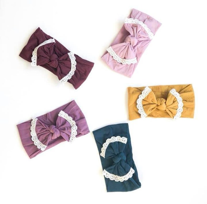 Rose Nylon Headband