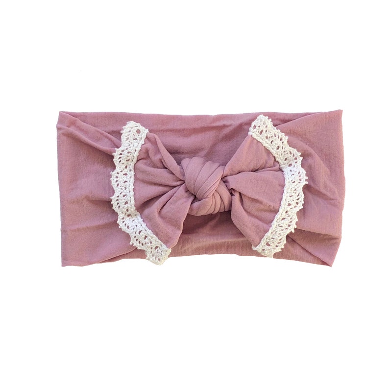 Rose Nylon Headband