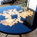 Mazel epoxy resin table with mazel epoxy furniture,live edge,epoxy river table,slab single table,resin coffee table,custom special firnuture 