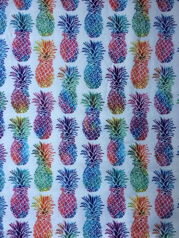 pineapple crib sheet