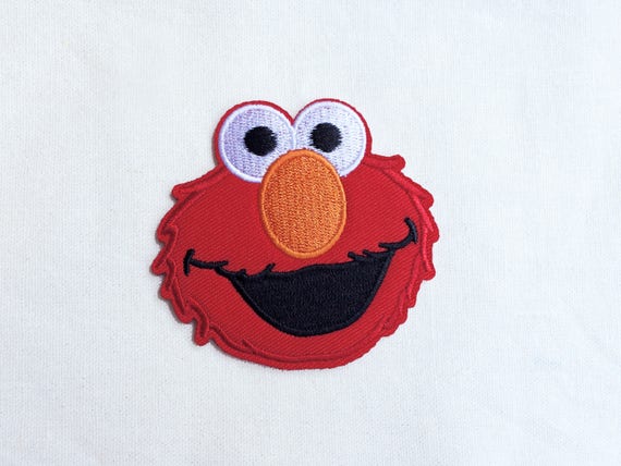 Animal Shelter Paw Red Blue Embroidered Iron On Patch 2.75 Inches